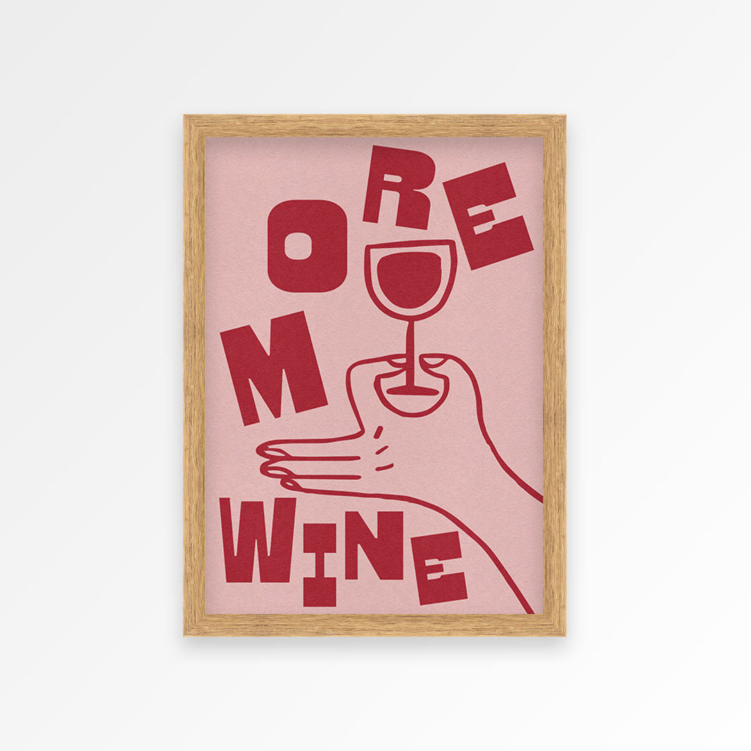 More Wine Print