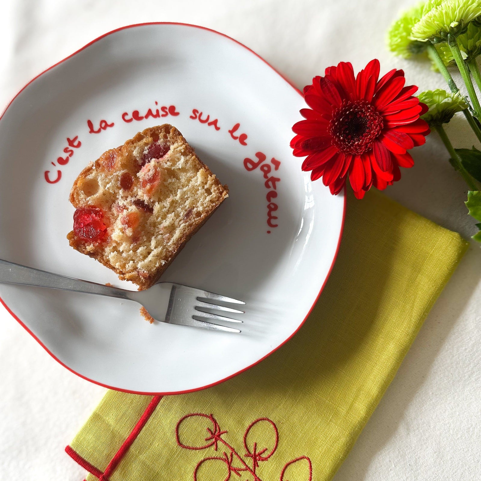 Statement Plate | C'est la cerise sur le gâteau