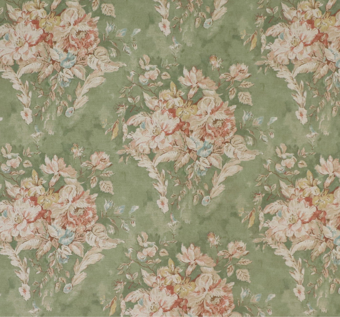 Maison Fleurie - Bayford Chintz Apple Green Fabric