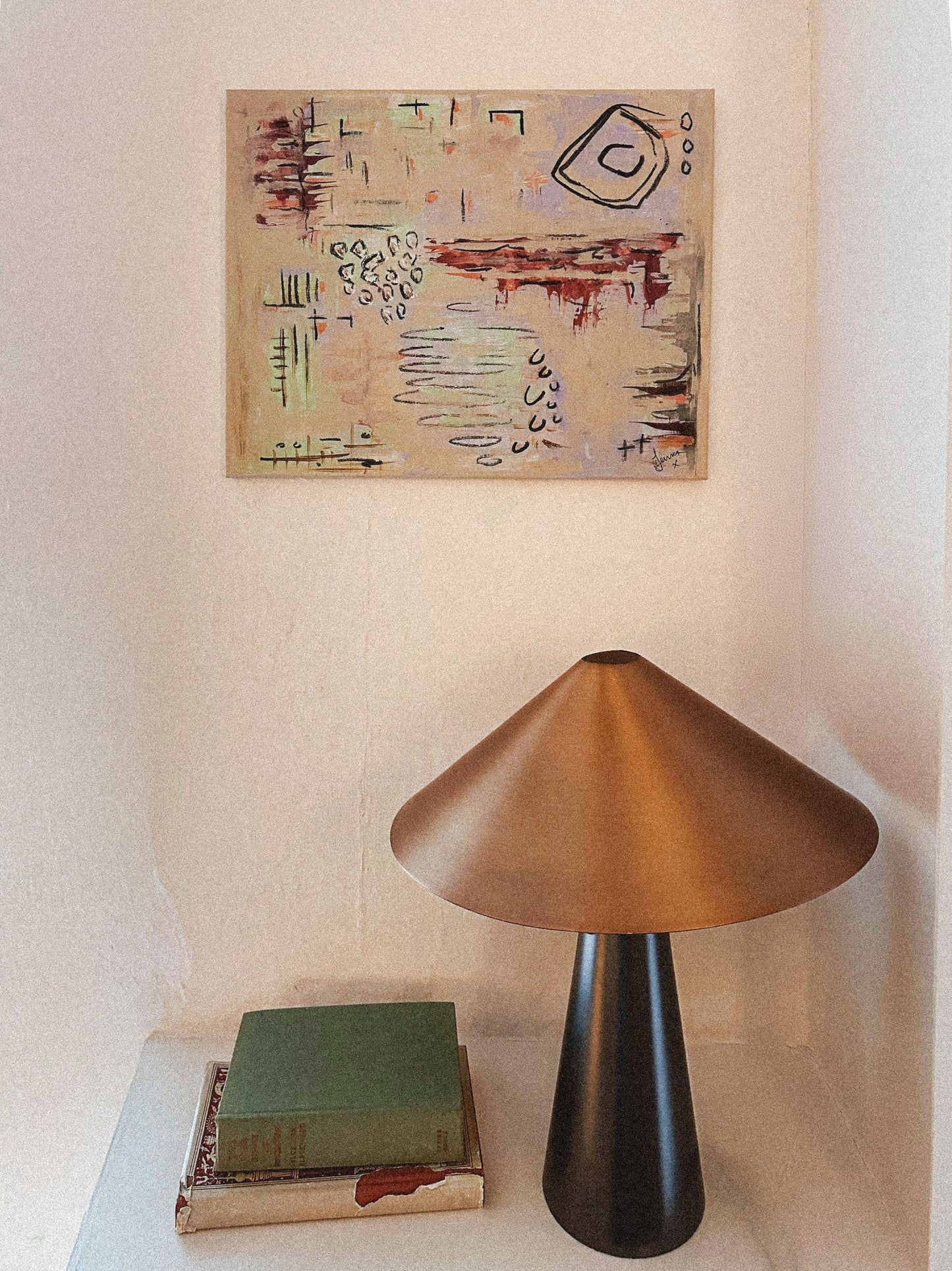 Marshmallow Skies Painting