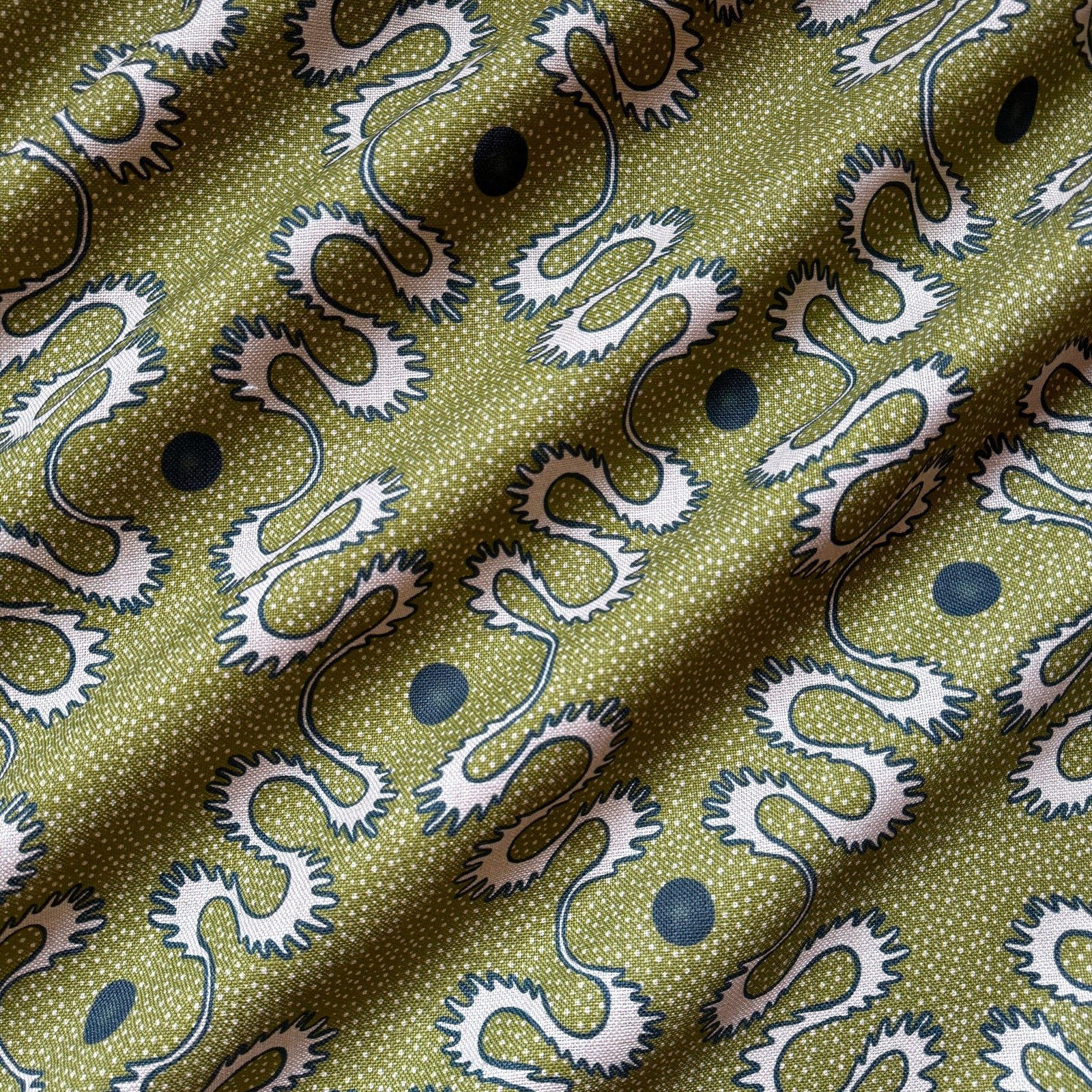 Pattern Play Fabric - Olive