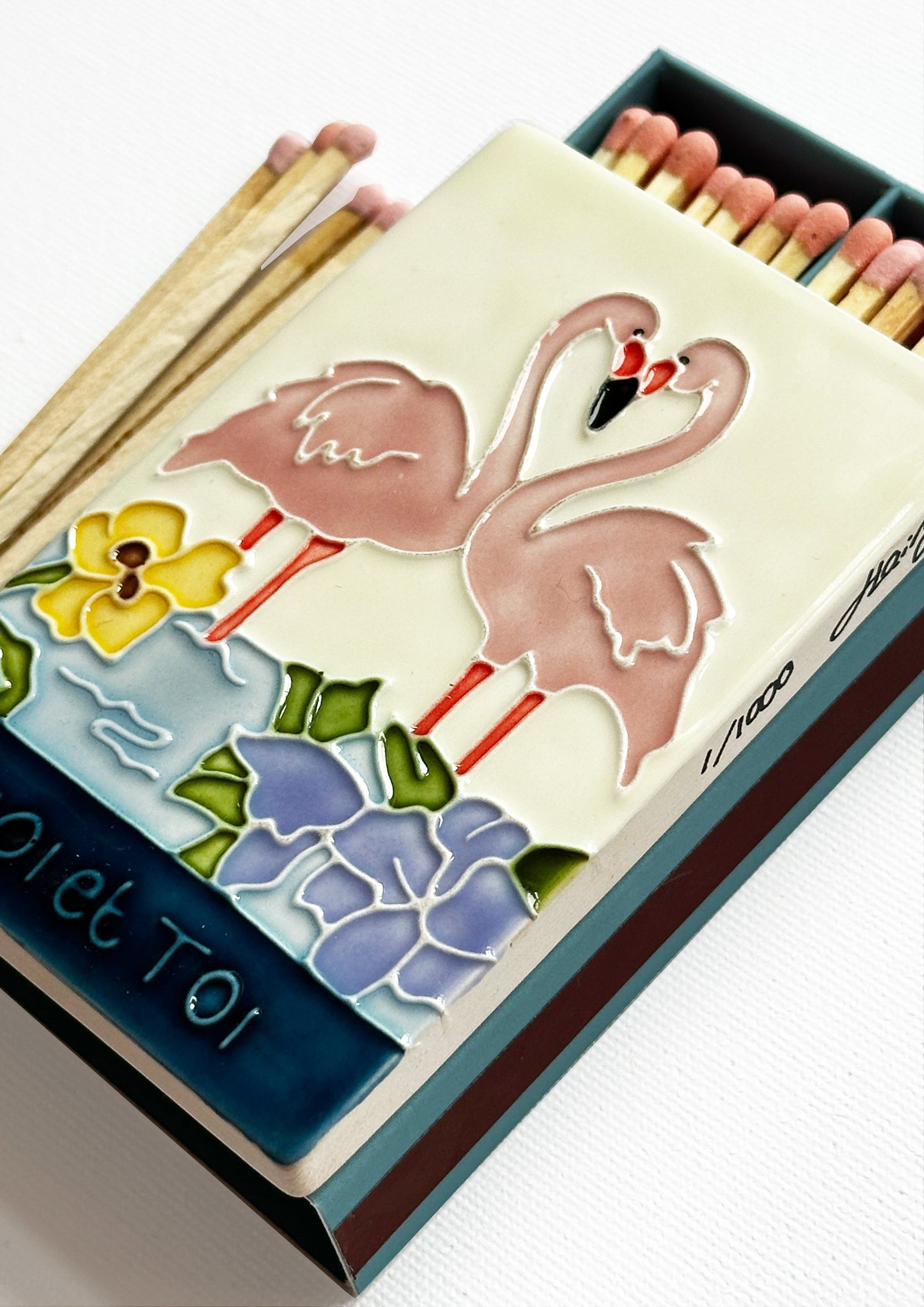 Moi et Toi II Ceramic Matchbox