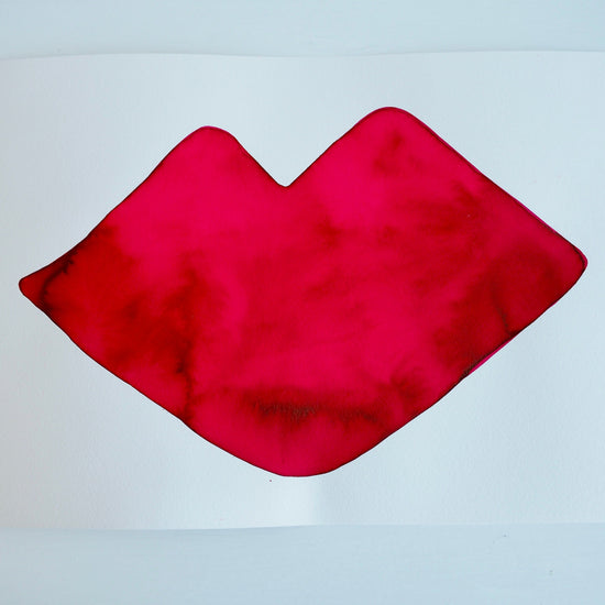 Original Painting of Lips #4
