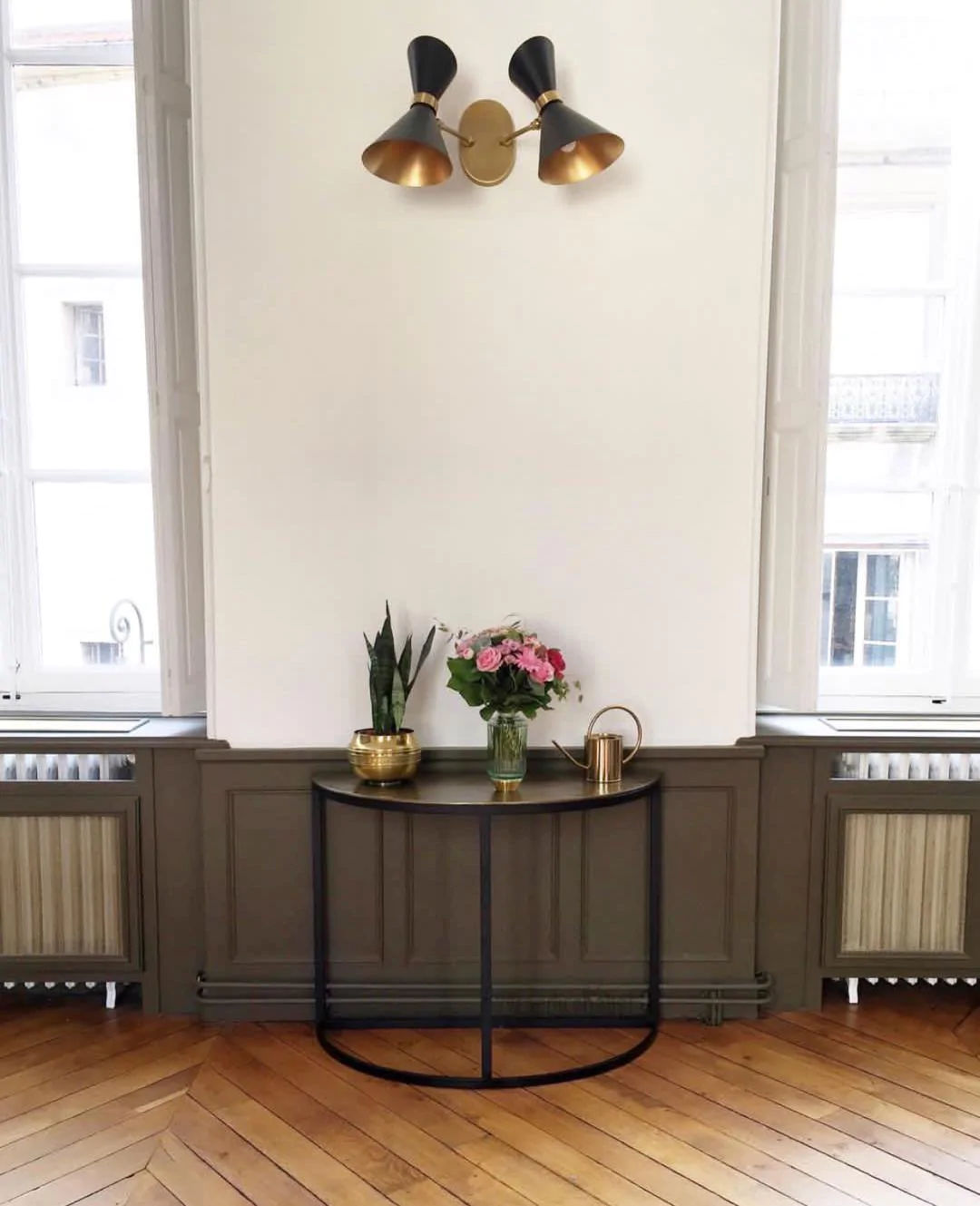 Peggy Twin Up & Down Wall Lamp
