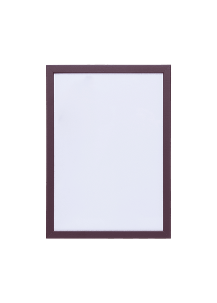 Burgundy Wood Picture Frame