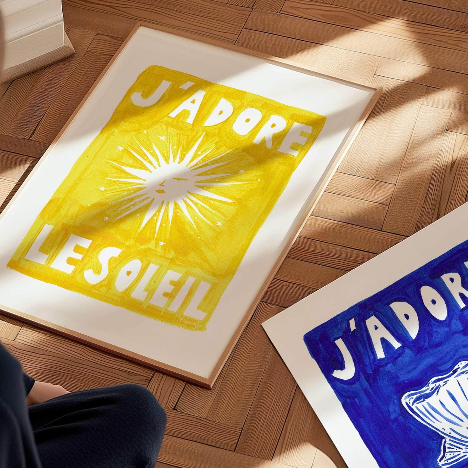 J'adore Le Soleil Original Print