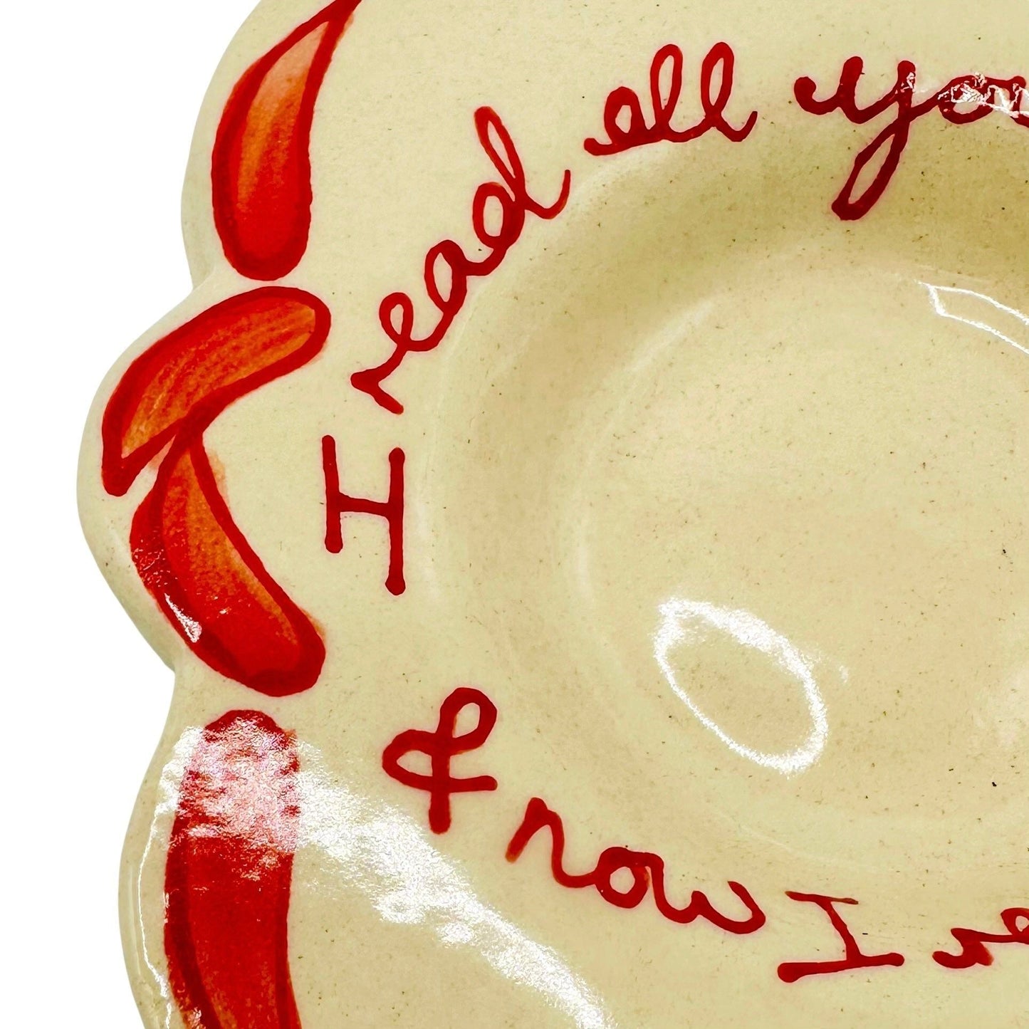 I Read All Your Texts Small Plate