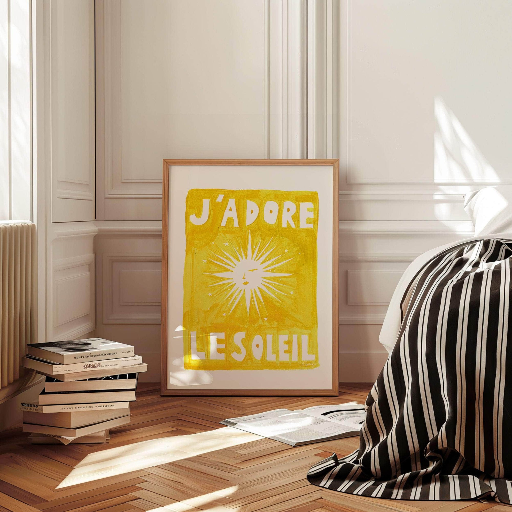J'adore Le Soleil Original Print