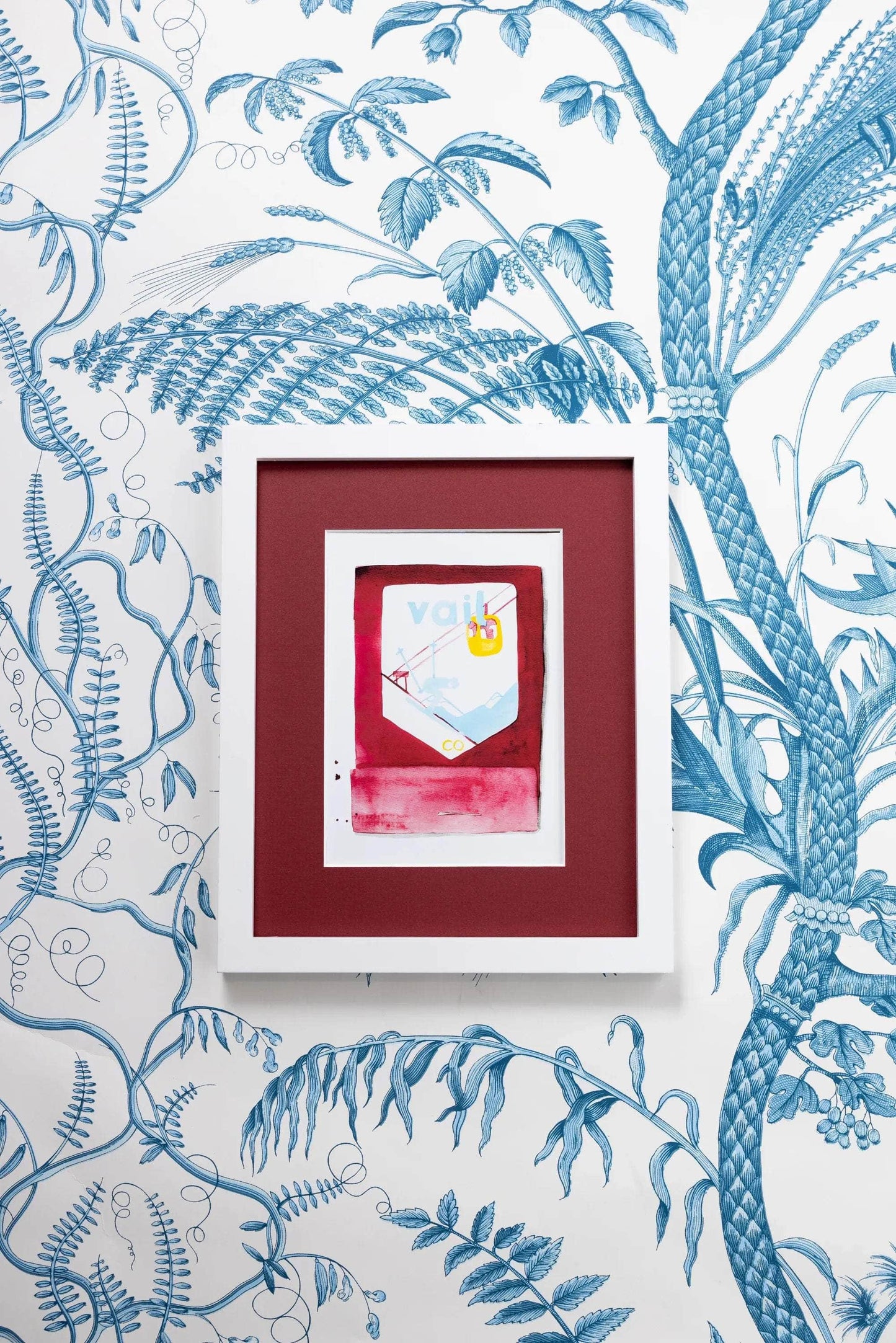 Vail Matchbook Print