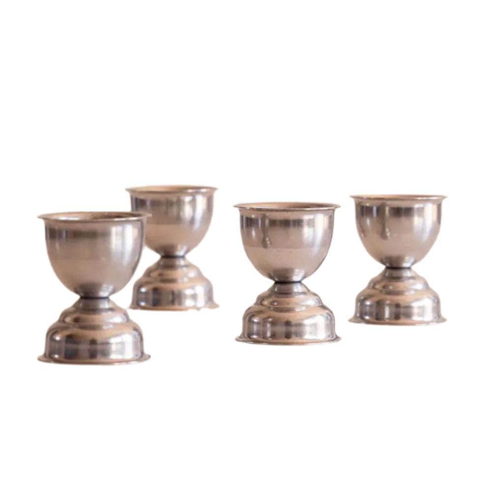Stainless Steel Egg Cup - Set of 4