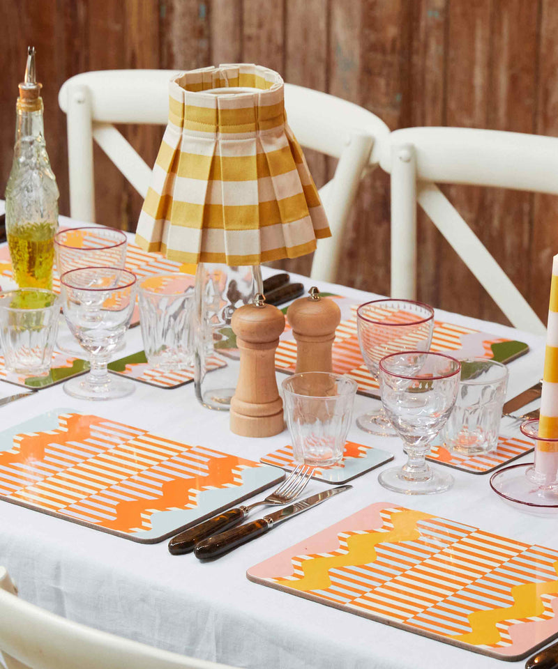 Wiggle & Stripe Placemats (Set of 6)