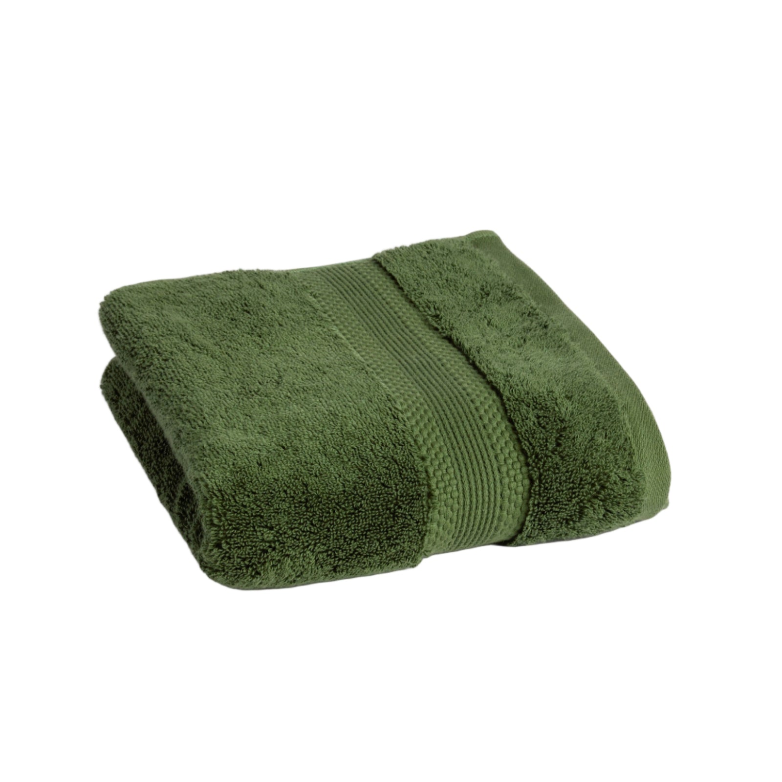 Organic Cotton Hand Towel - Forest Green