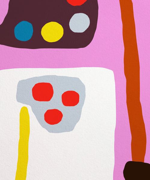 Fine Artist Print - Pink