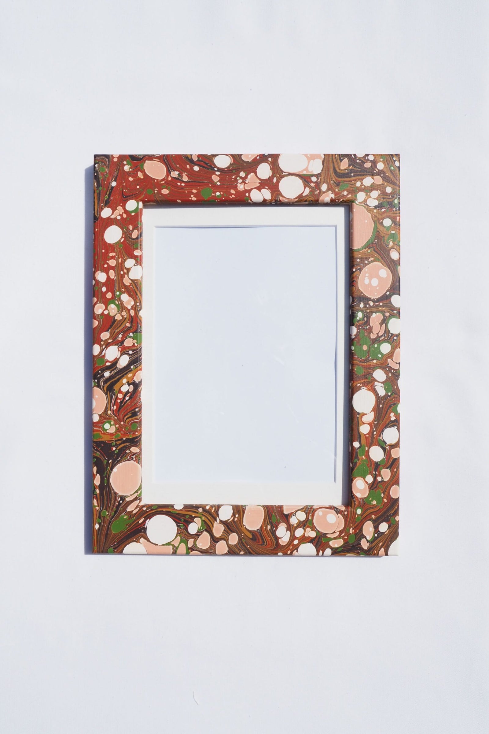 Hand Marbled Igneus A5 Frame