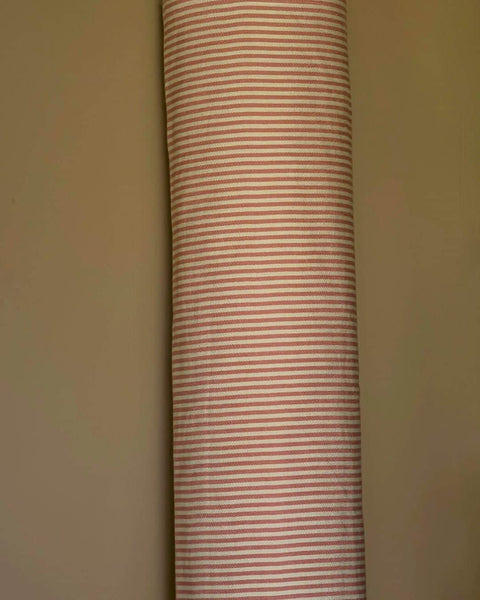 The Fine Stripe in Old Rose