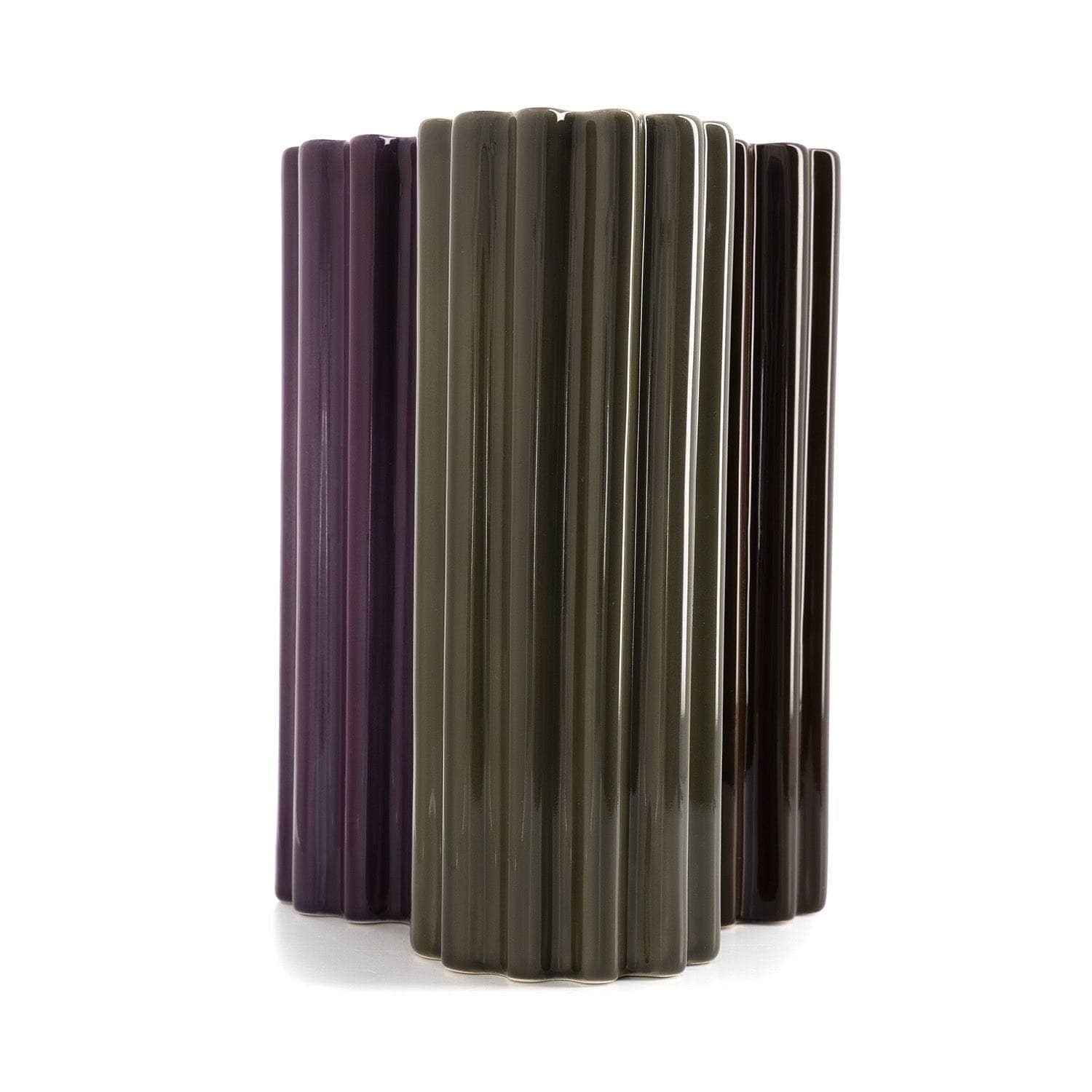 Ceramic Vase Churro Purple
