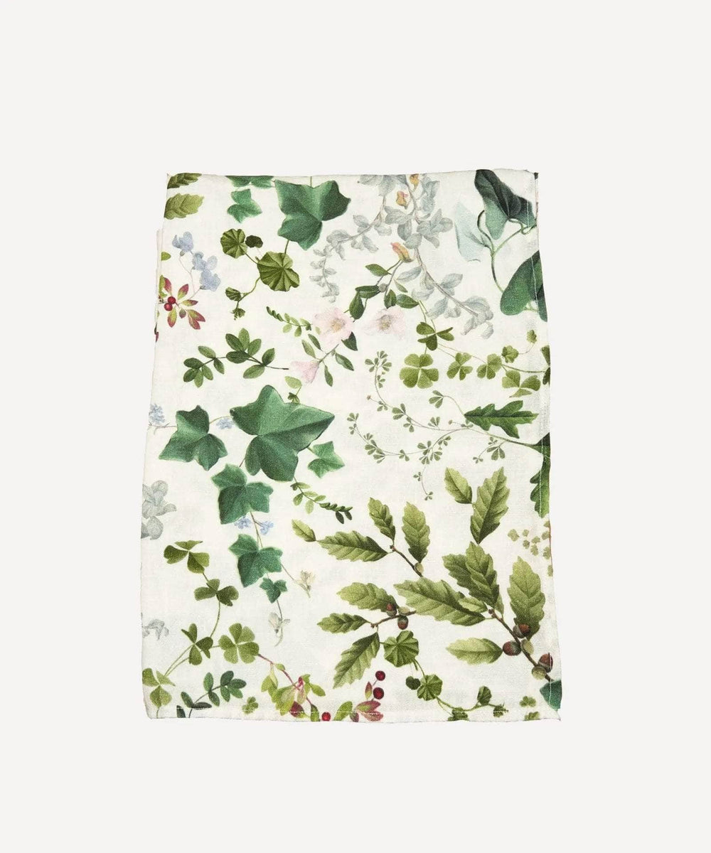 Winter Wildflowers Linen Runner