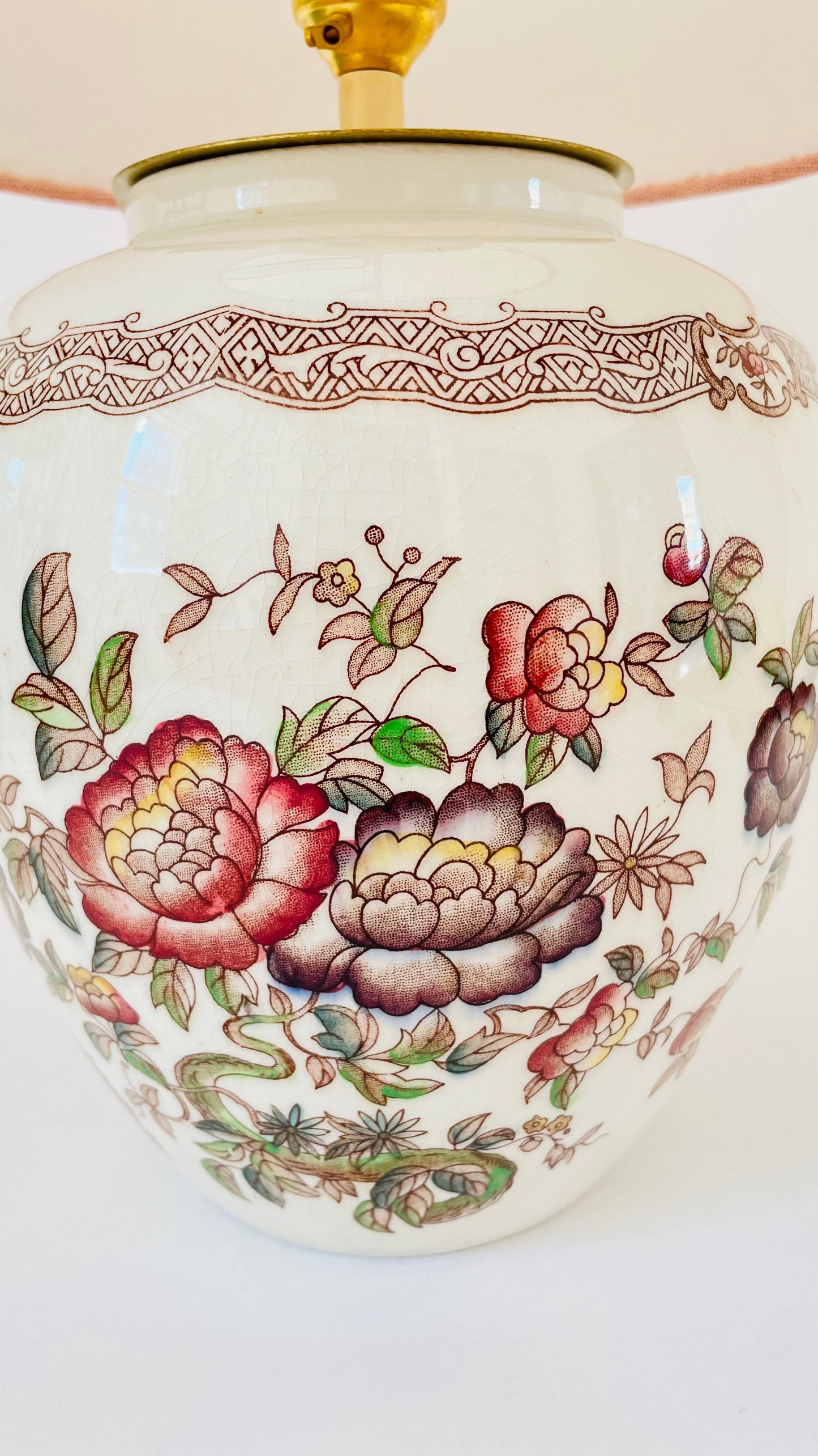 Antique Crown Devon Lamp