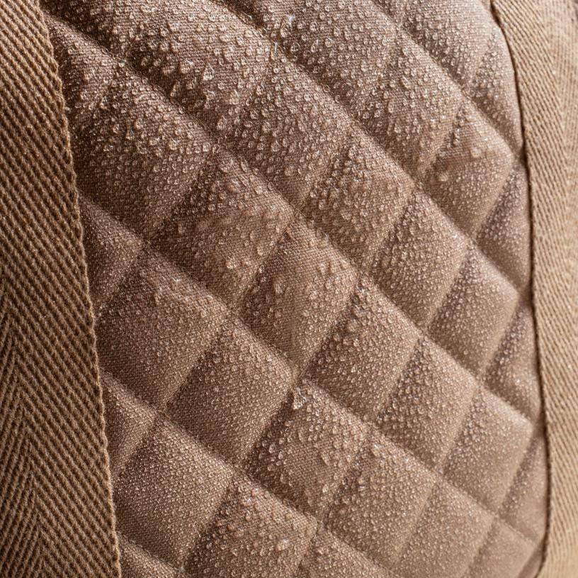 Baby Changing Bag - Latte (With Pram Clips)