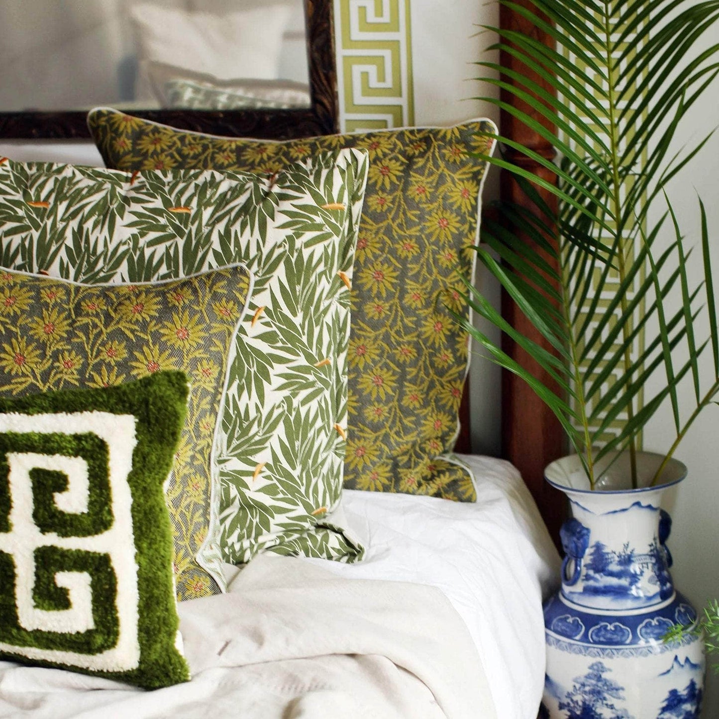 Cushion Yoko Pesto