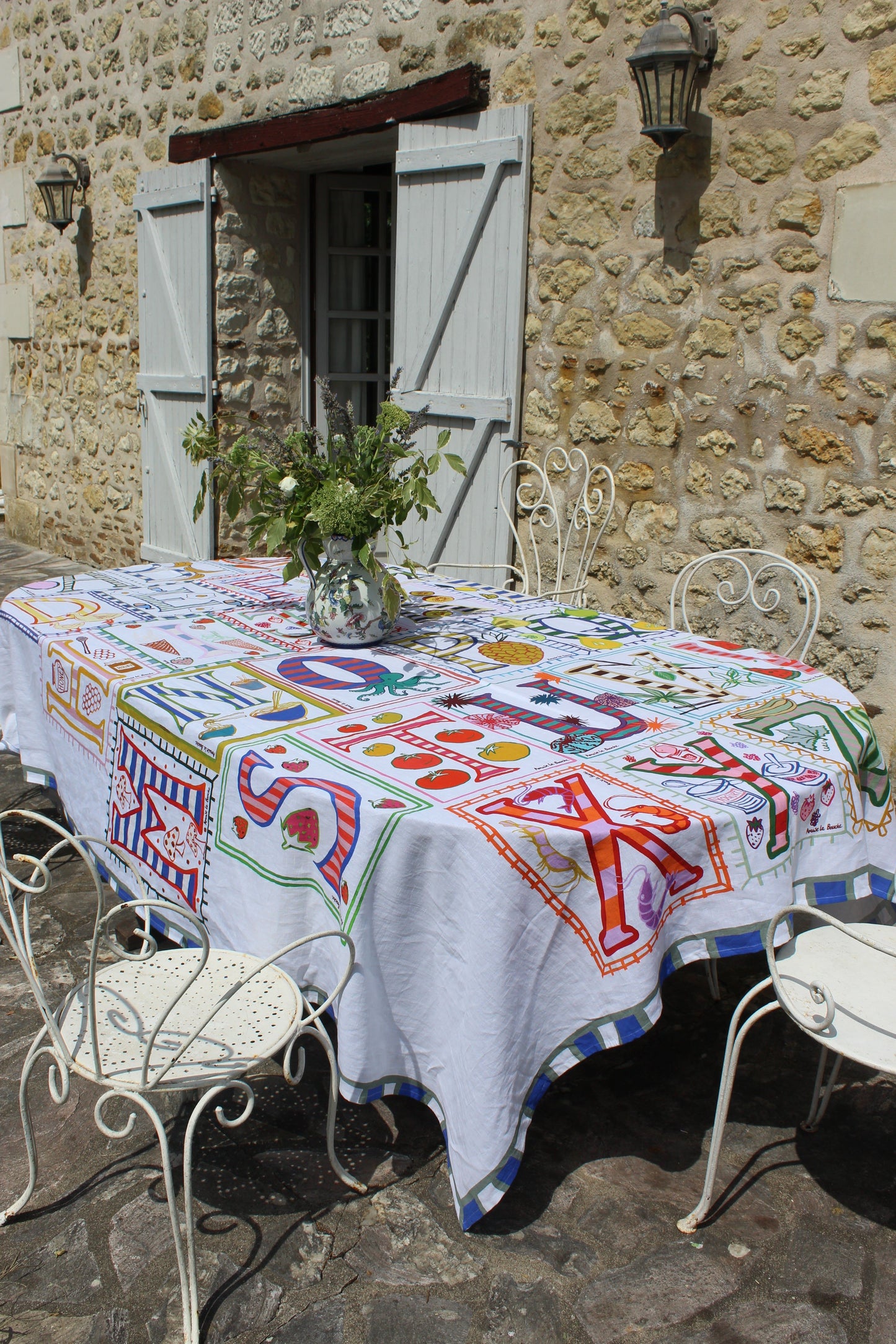 Alphabet Everyday Linen