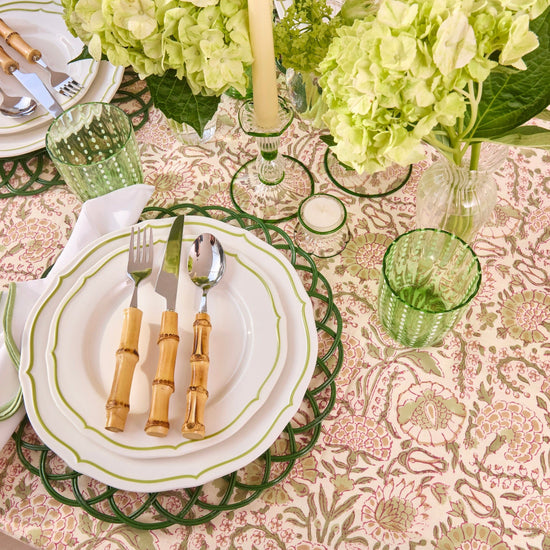 Pink Mallow Tablecloth