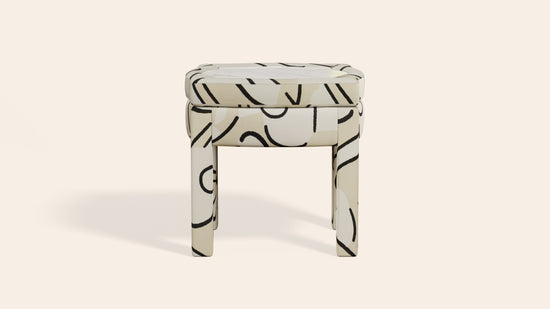 Piero Footstool, Coconut