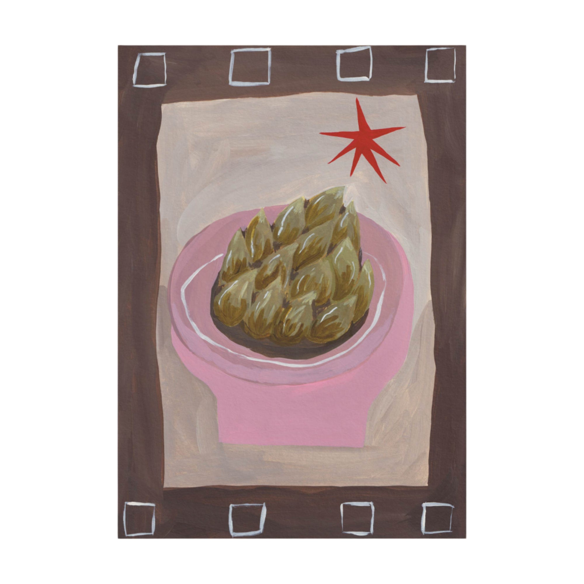 Spring Artichoke Print