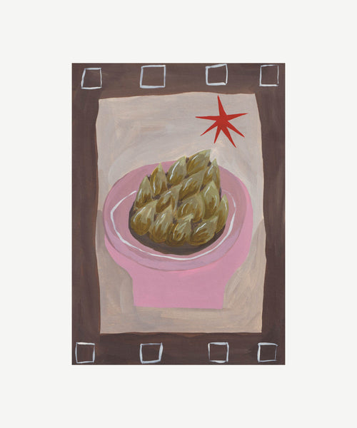 Spring Artichoke Print