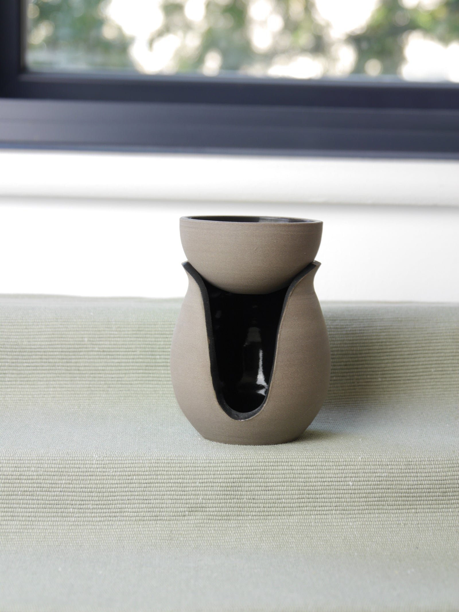 Oil Burner, Charcoal