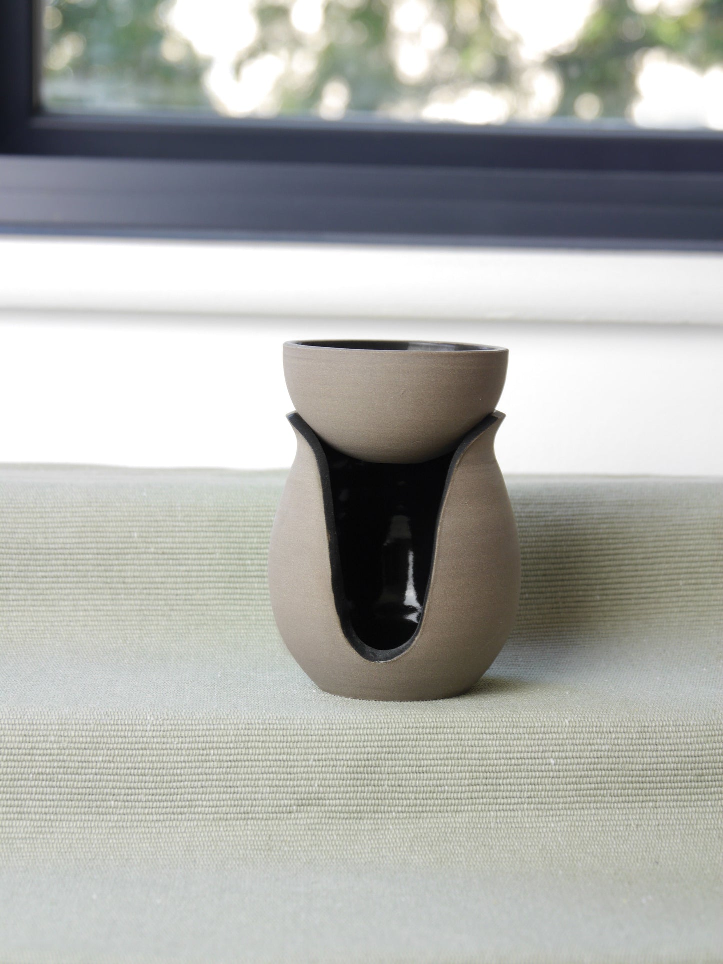 Oil Burner, Charcoal