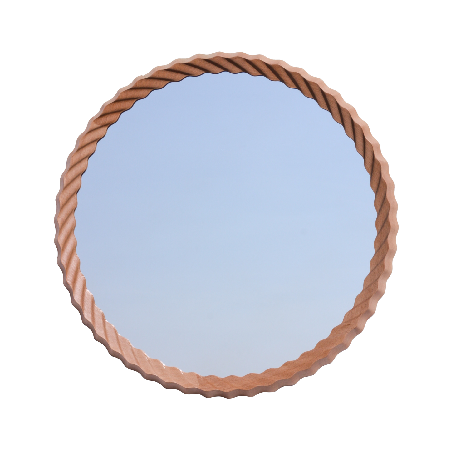 Kruller Midi Mirror - Beech