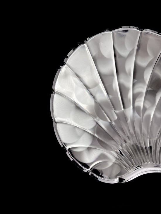 Silver-Plated Shell Dish