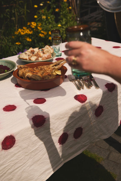 Afternoon Sun Napkins. Set of 4.