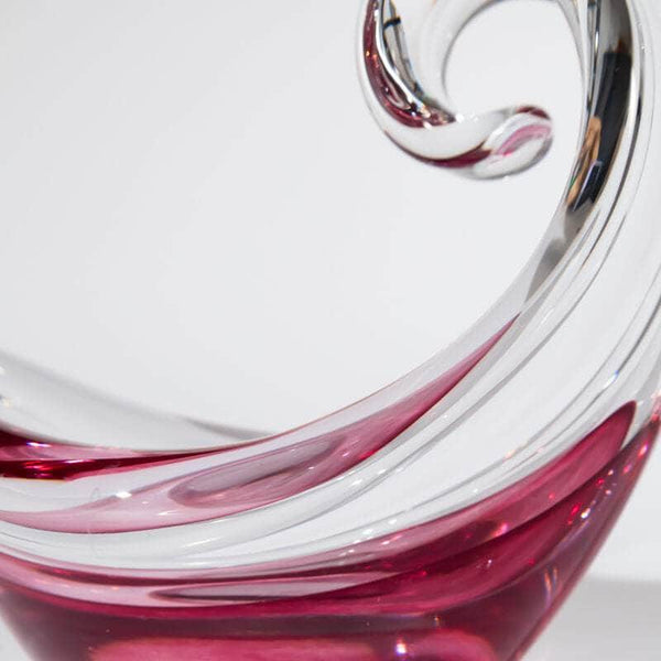 Italian Sculptural Art Glass Bowl