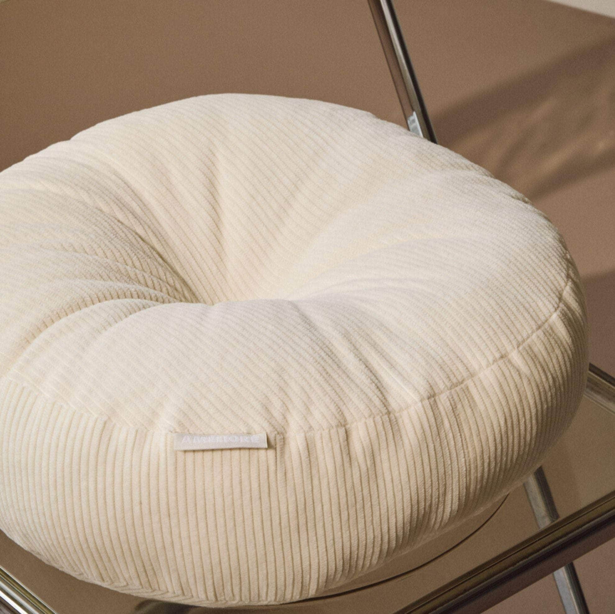 Le Rond - Corduroy Cushion Chalk
