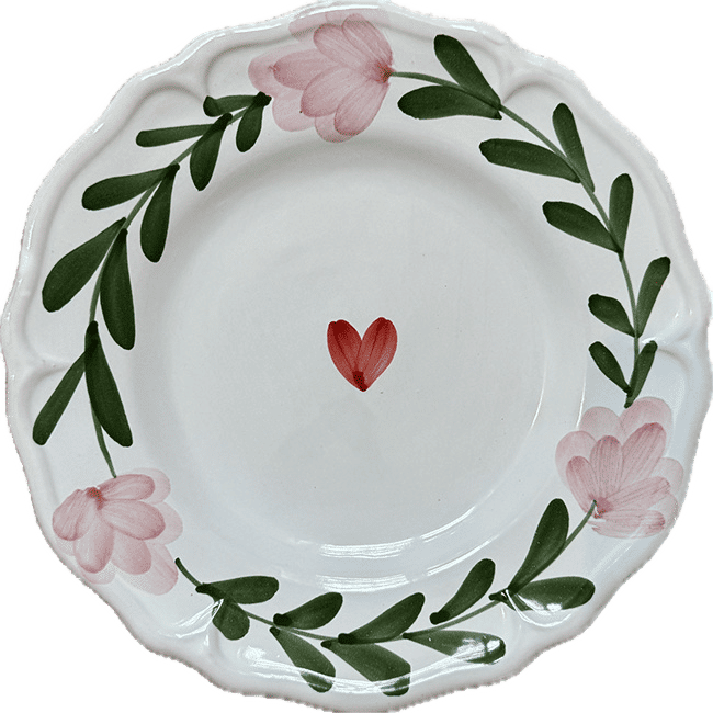 Rosa Plate 20 cm