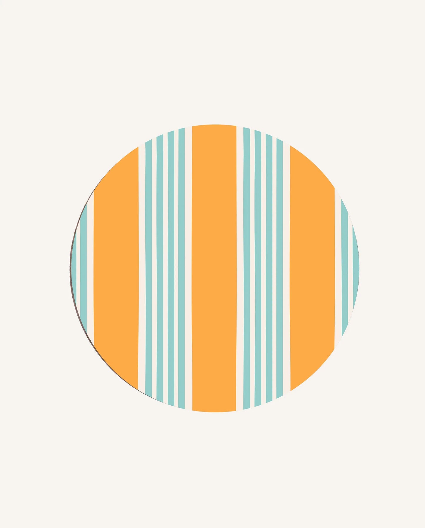 Amalfi Stripes Coaster