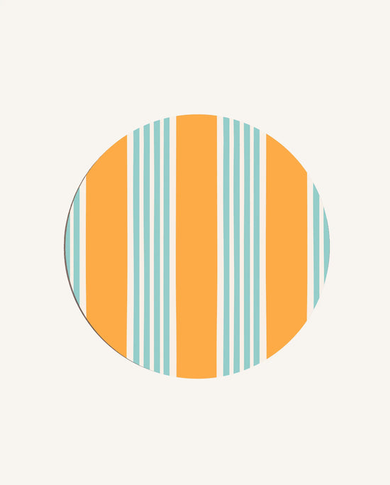Amalfi Stripes Coaster