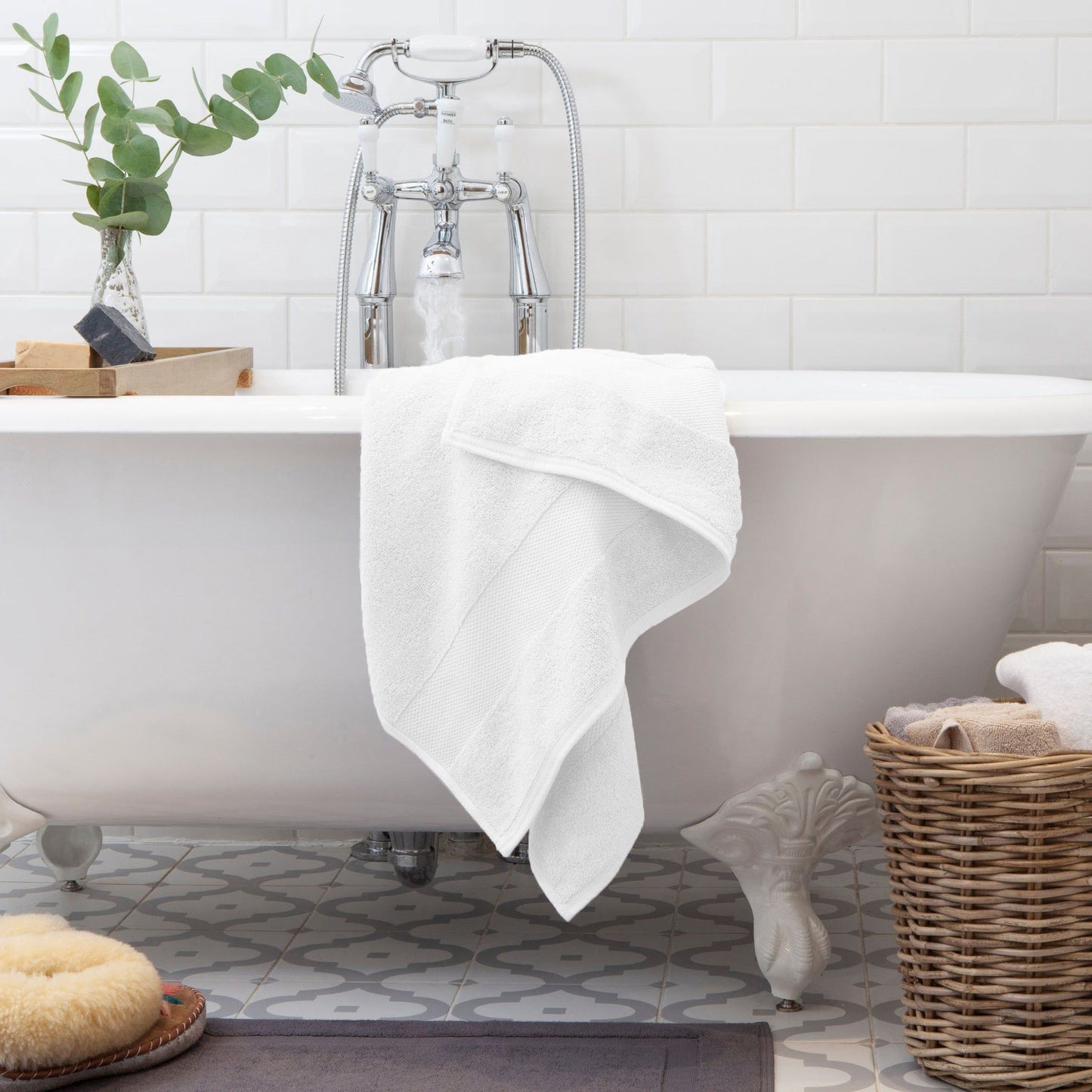 Luxury Organic Cotton Mini Set of Six Towels