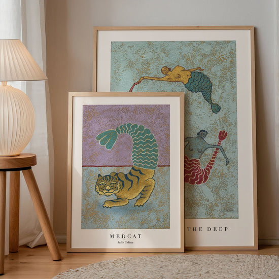 Mercat - Ocean-inspired Wall Art Print