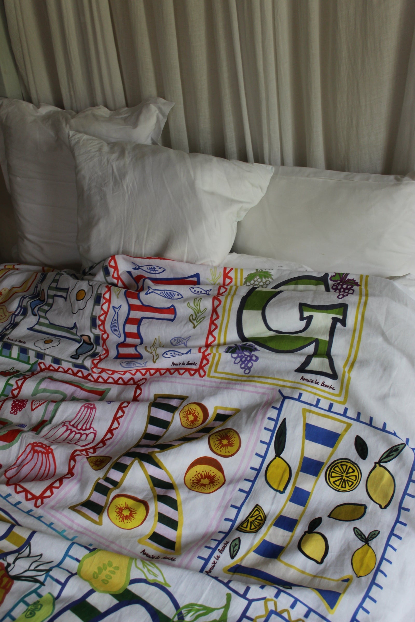 Alphabet Everyday Linen