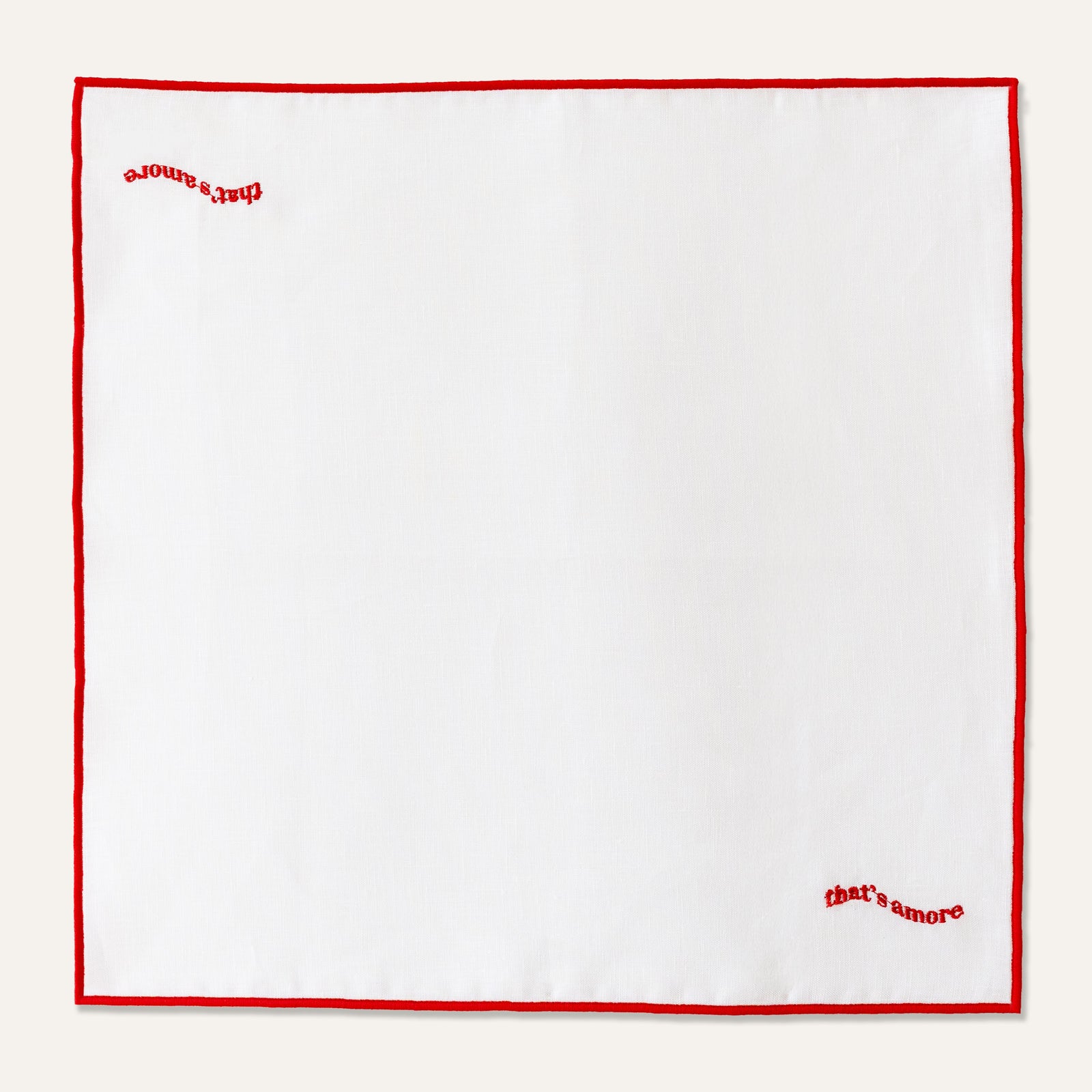 That's Amore Linen Napkins - Set of 2