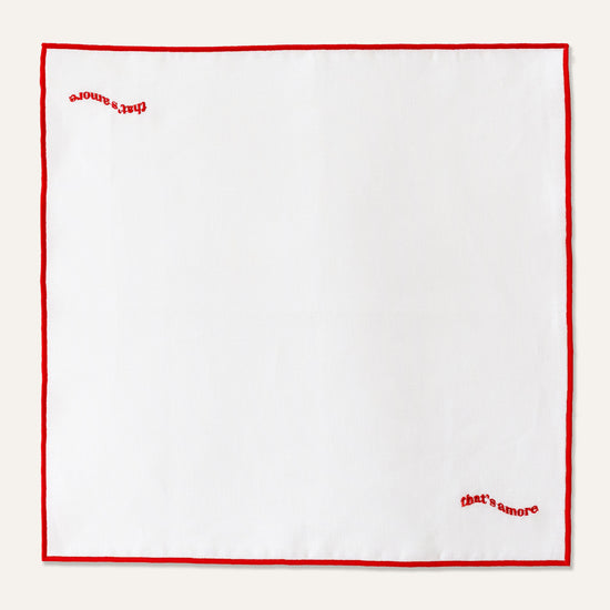 That's Amore Linen Napkins - Set of 2