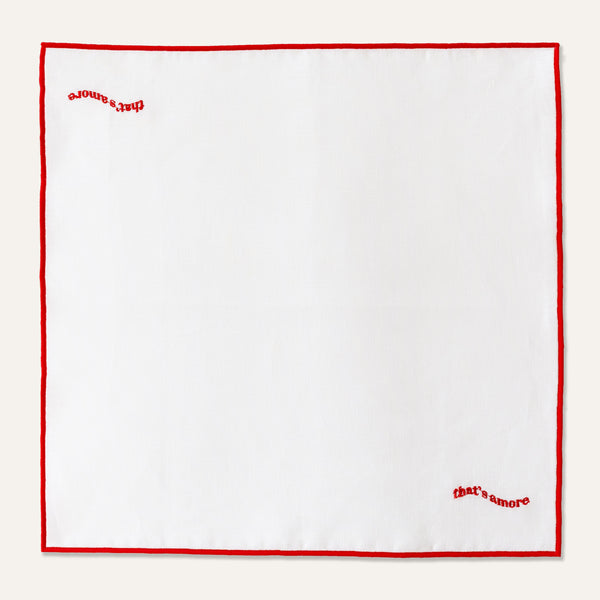 That's Amore Linen Napkins - Set of 2
