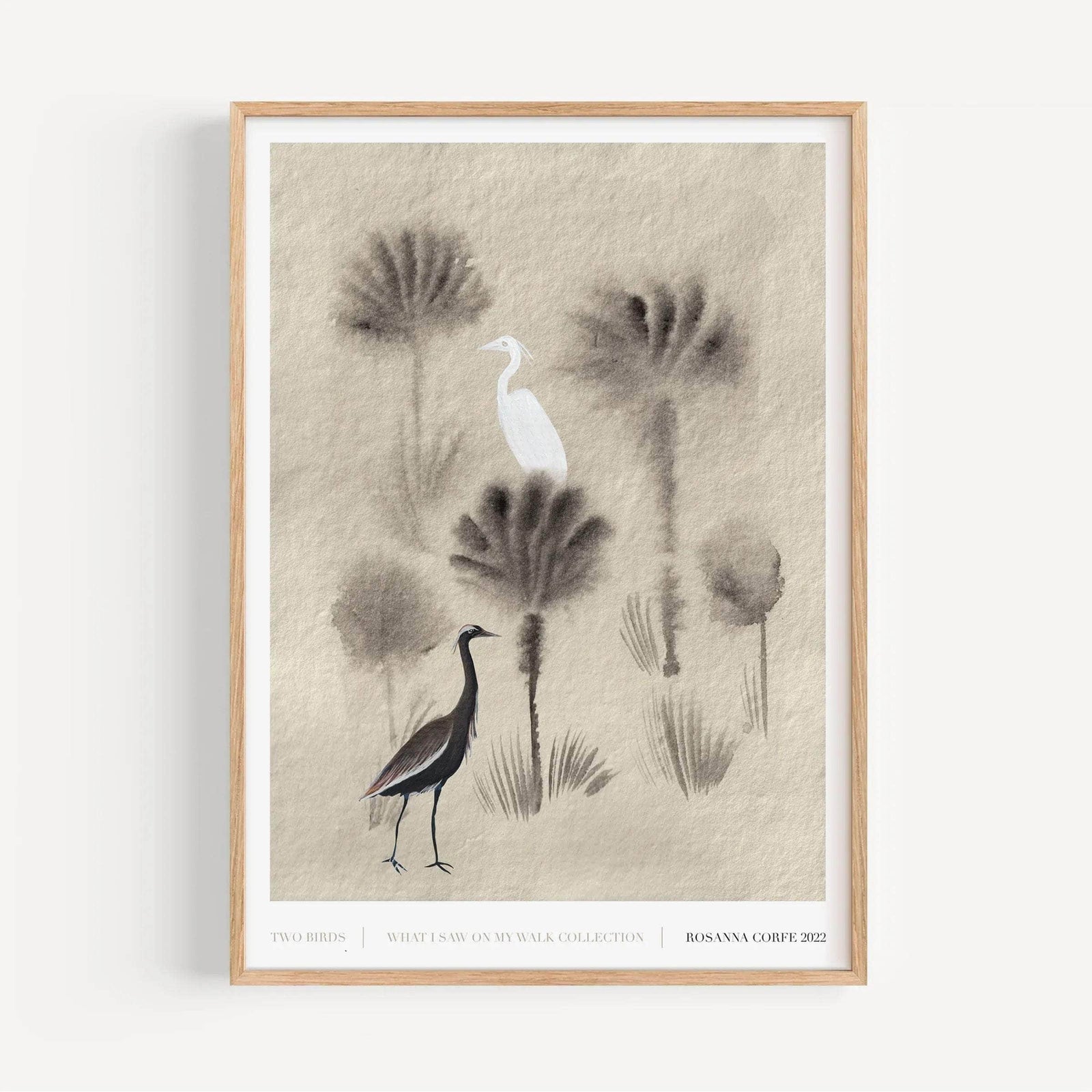 A2 - Two Birds Print