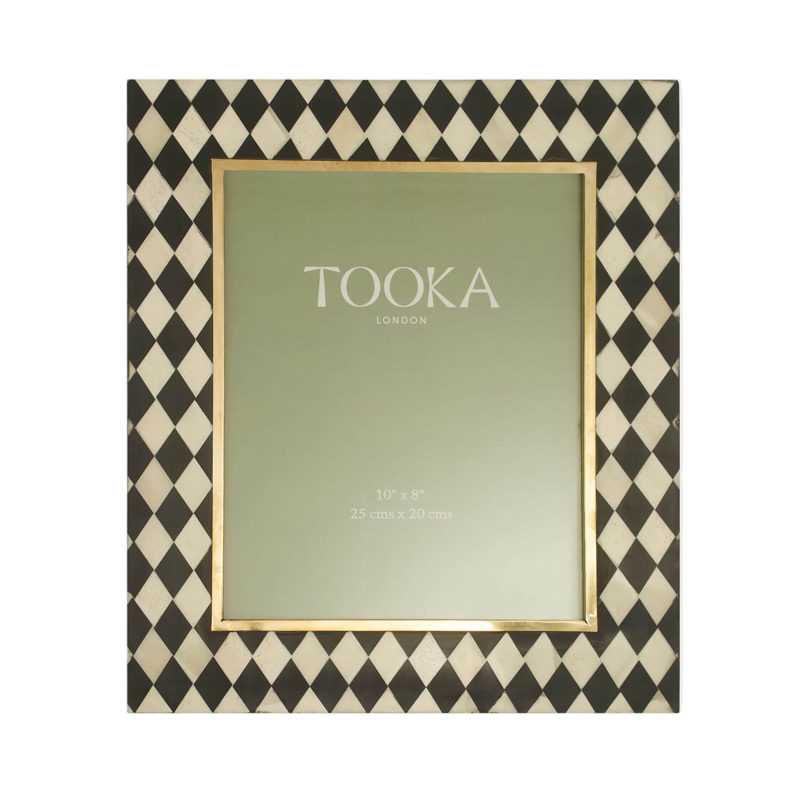 Large Photo Frame | Black & White | Harlequin