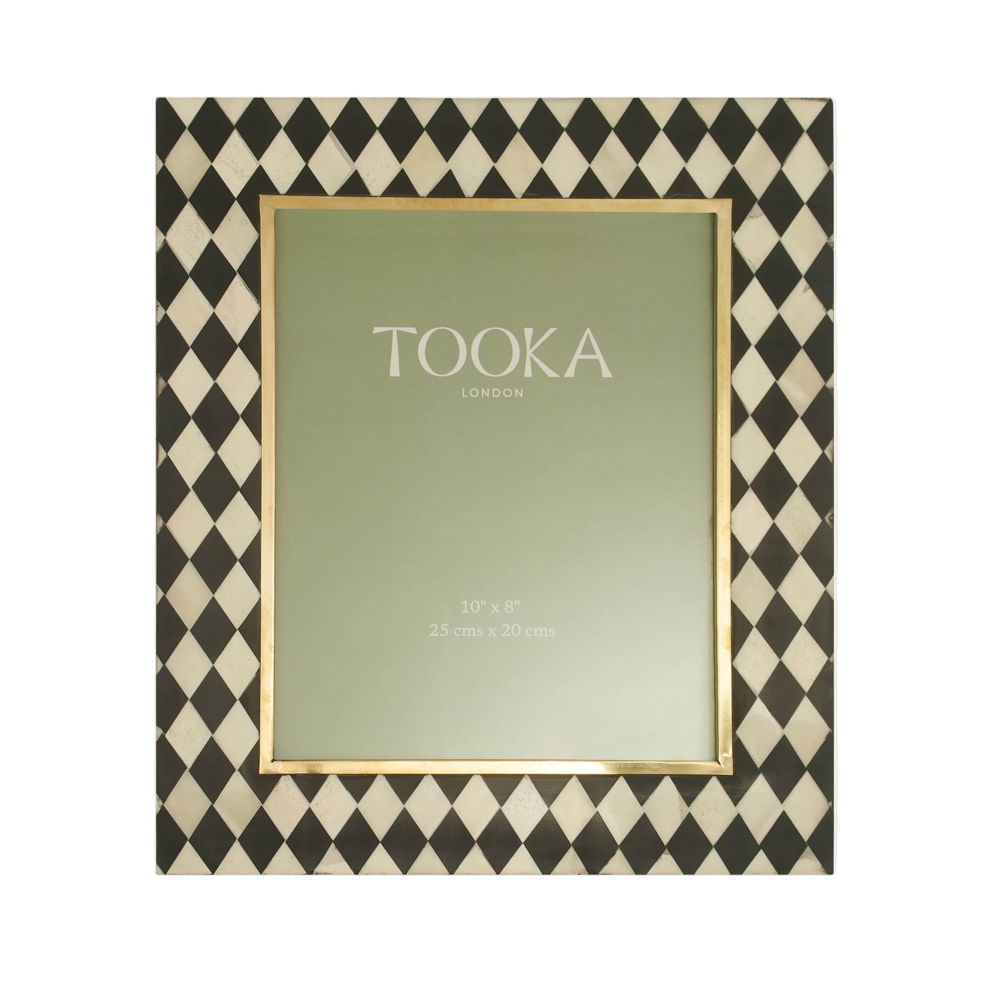 Large Photo Frame | Black & White | Harlequin