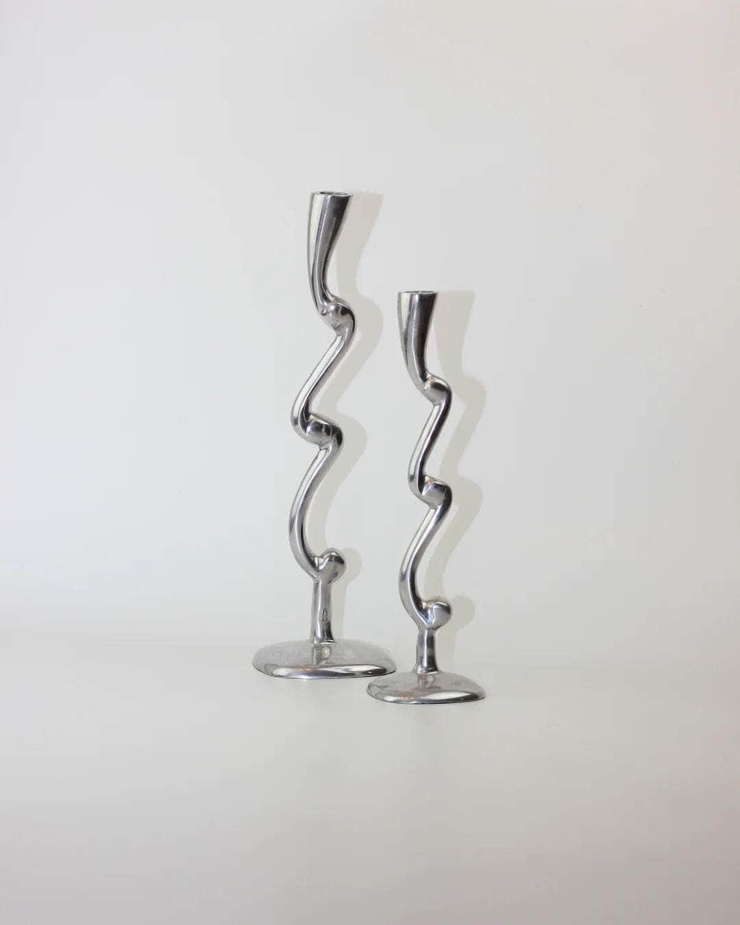 Aluminium Candlesticks
