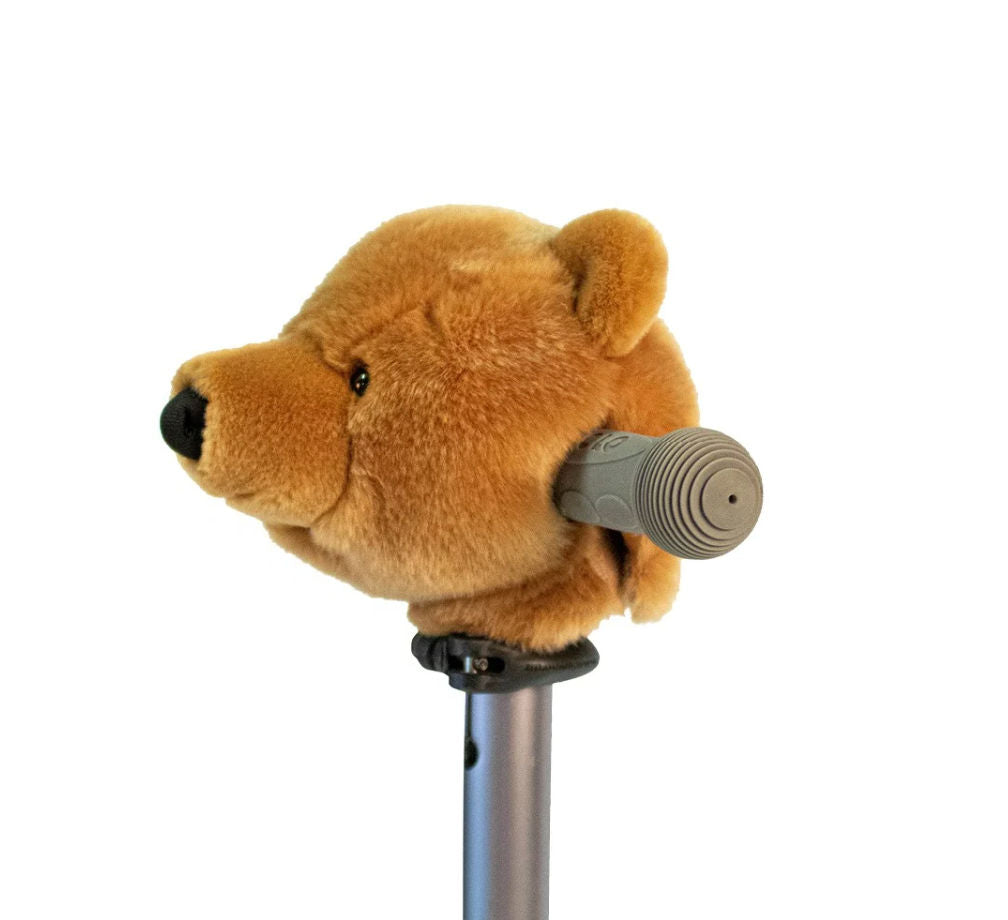 Brown Bear Scooter Head